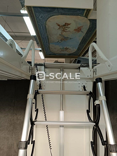 Купить Электрическая чердачная лестница с поручнями e-SCALE Metal Handrails - изображение 2